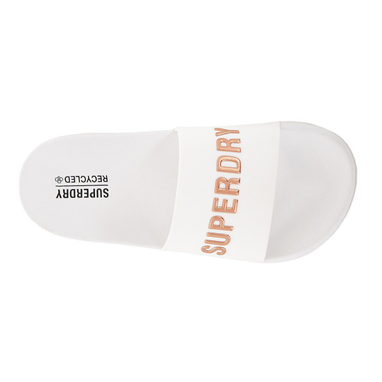 Superdry Code Logo Vegan Pool Slide